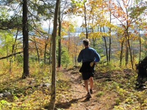 Rick Bothwell on Trail Above St. Louis River